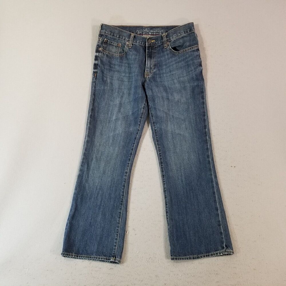 Old Navy Blue Bootcut Jeans for Men
